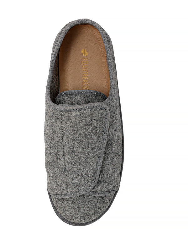 Foamtreads Pantoufle Nurse 2 En Feutre Gris Pour Femmes