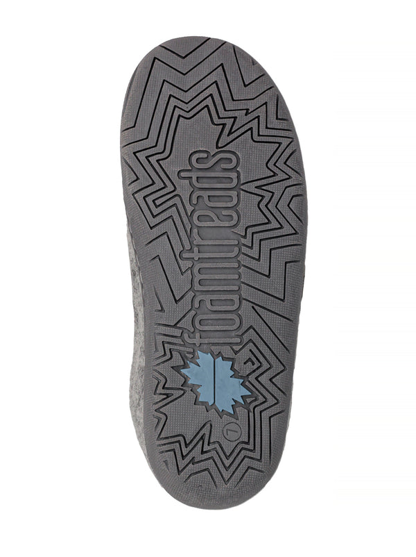 Foamtreads Pantoufle Nurse 2 En Feutre Gris Pour Femmes