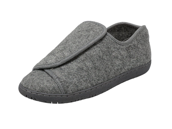 foamtreads Pantoufle Nurse 2 en feutre gris pour femmes