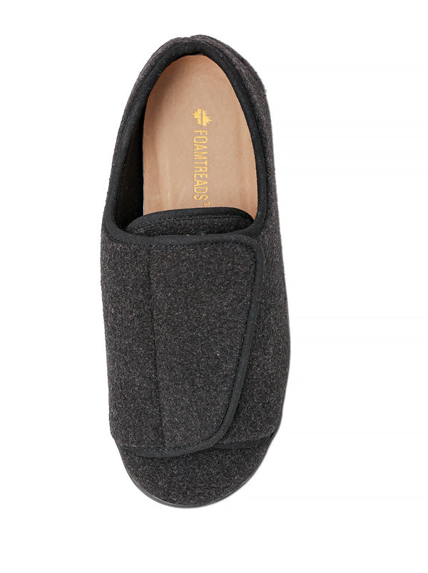 Foamtreads Pantoufle Nurse 2 En Laine Noire Pour Femmes