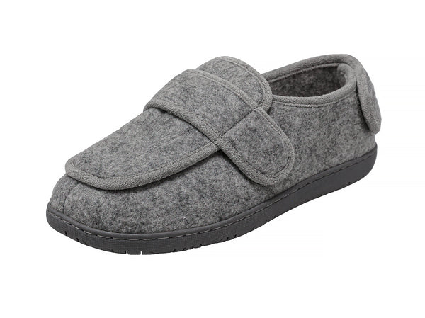 foamtreads Pantoufle Physician L2 en feutre gris pour femmes