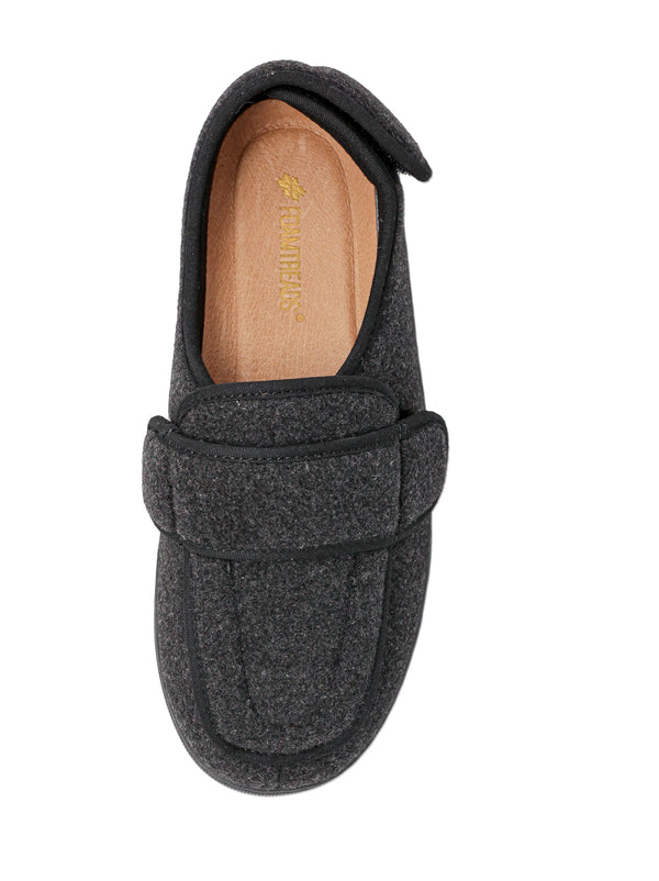 Foamtreads Pantoufle Physician L2 En Laine Noire Pour Femmes