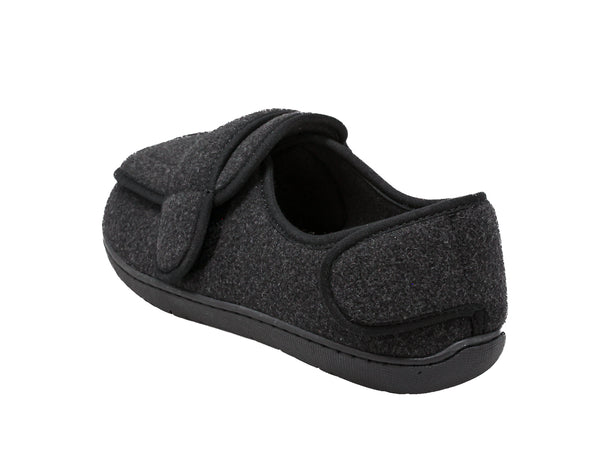 Foamtreads Pantoufle Physician L2 En Laine Noire Pour Femmes