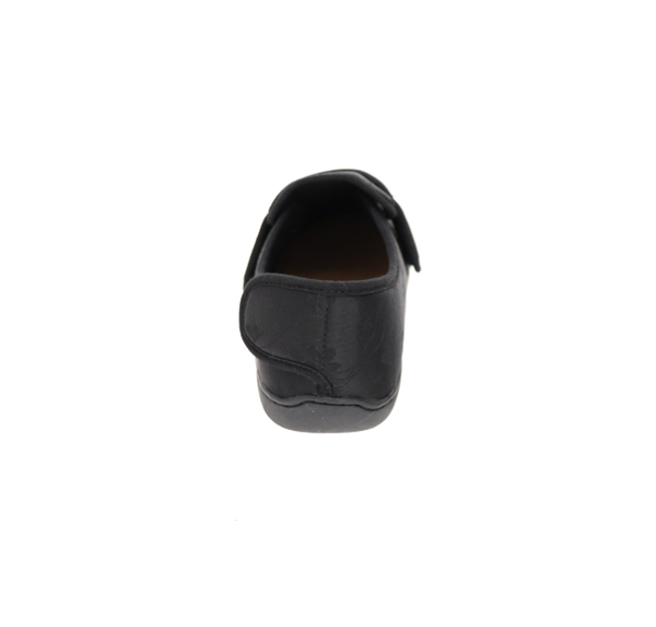 Foamtreads Pantoufle Physician L2 En Satin Noir Pour Femmes