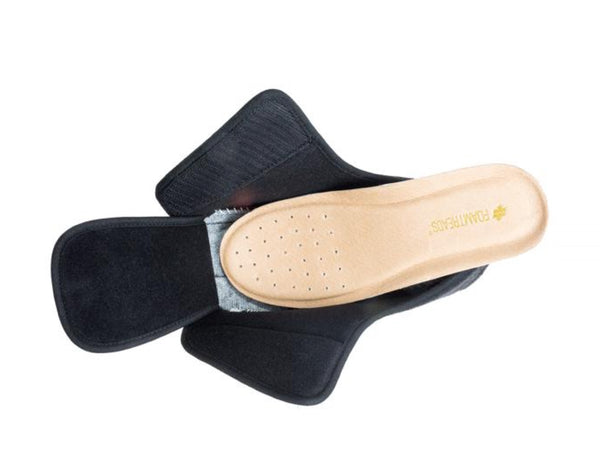 Foamtreads Pantoufle Pour Hommes En Laine Noire Doctor 2