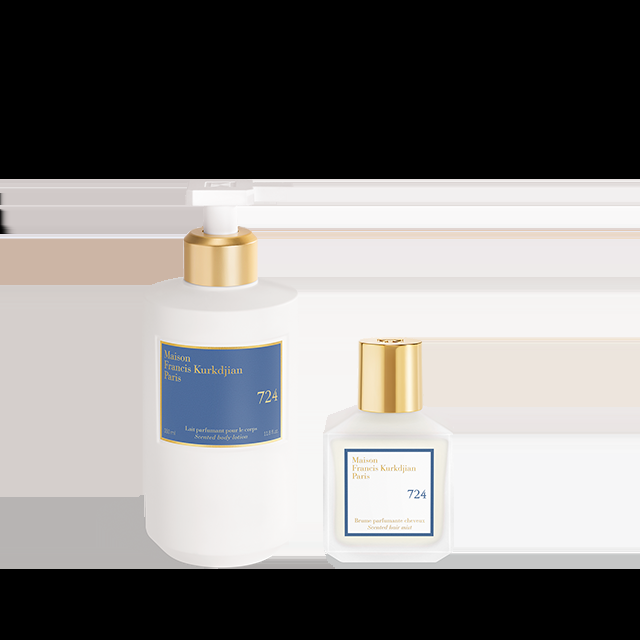 francis kurkdjian 724 Duo Lait parfumant pour le corps et Brume parfumante cheveux