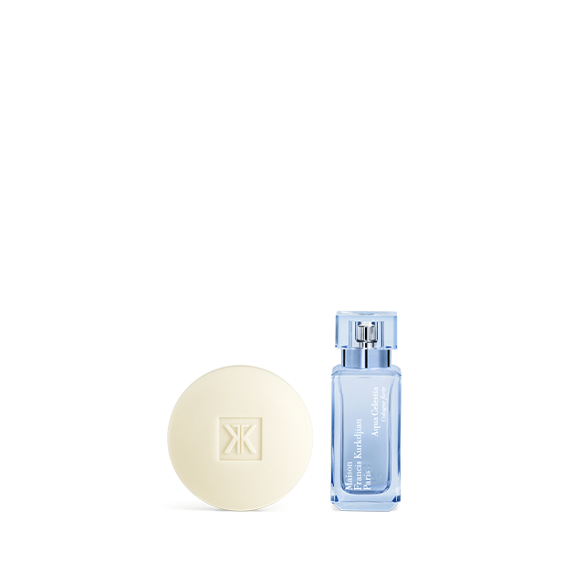 francis kurkdjian Aqua CelestiaCologne forte Duo Savon parfumant et Eau de parfum