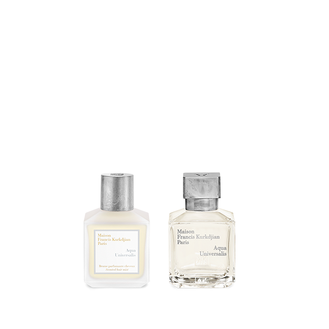 francis kurkdjian AquaUniversalis Duo Brume parfumante cheveux et Eau de toilette