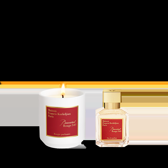 francis kurkdjian BaccaratRouge 540 Duo Bougie parfumée et Eau de parfum