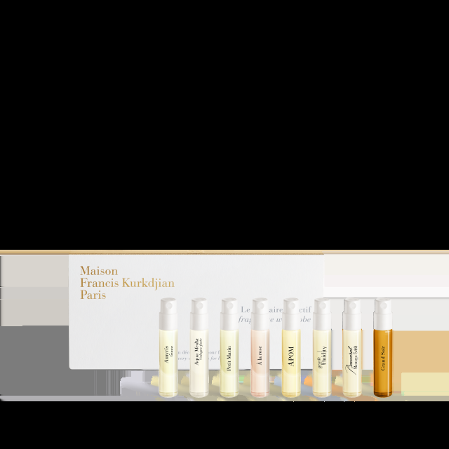 francis kurkdjian Le mini vestiaire olfactif pour femme 2025 Coffret découverte