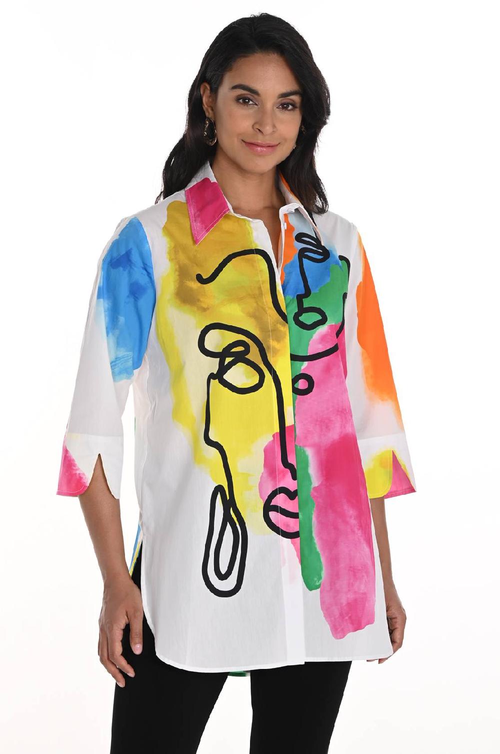 frank lyman BLOUSE style #256749U