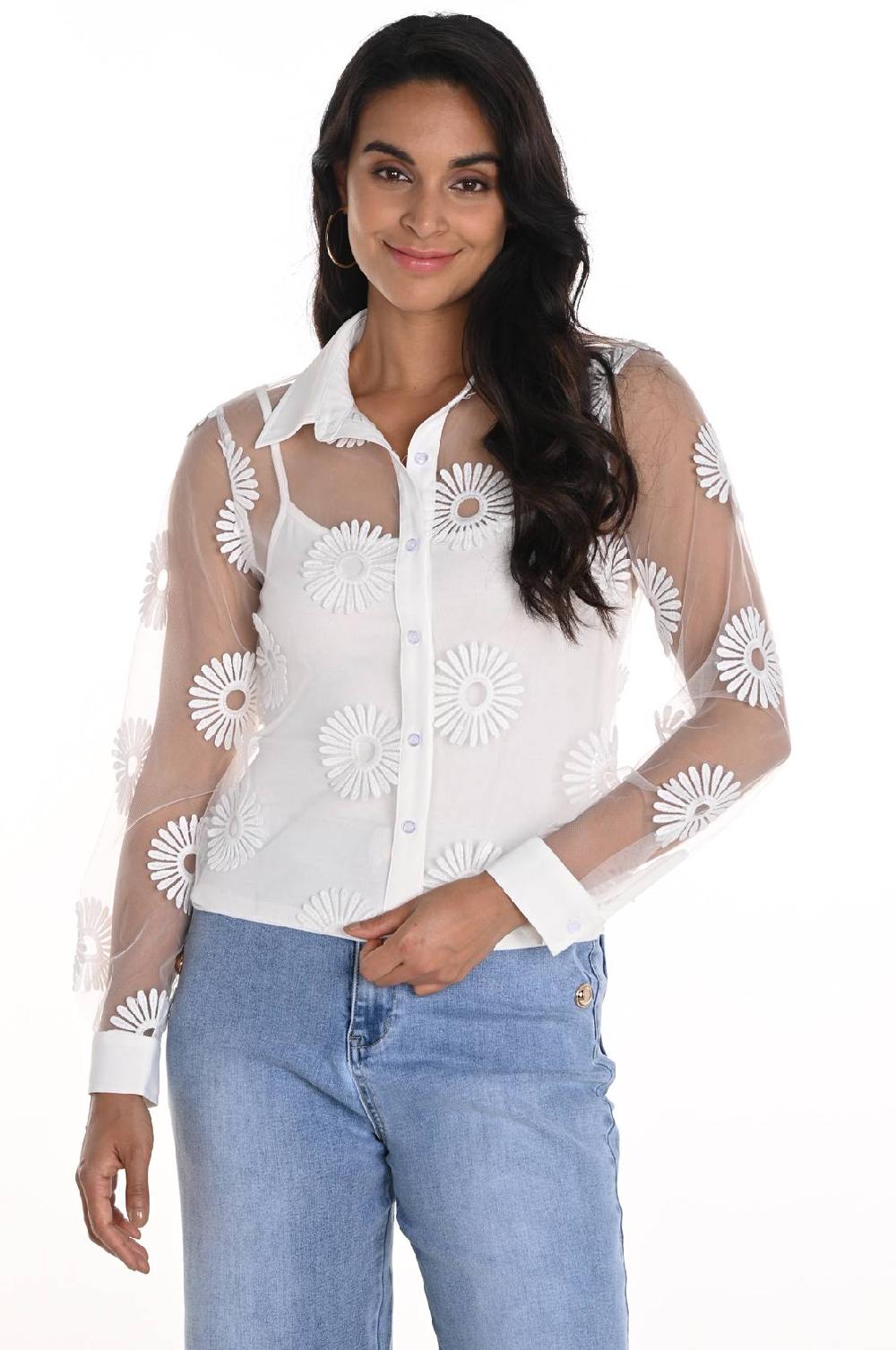 frank lyman BLOUSE style #256765U