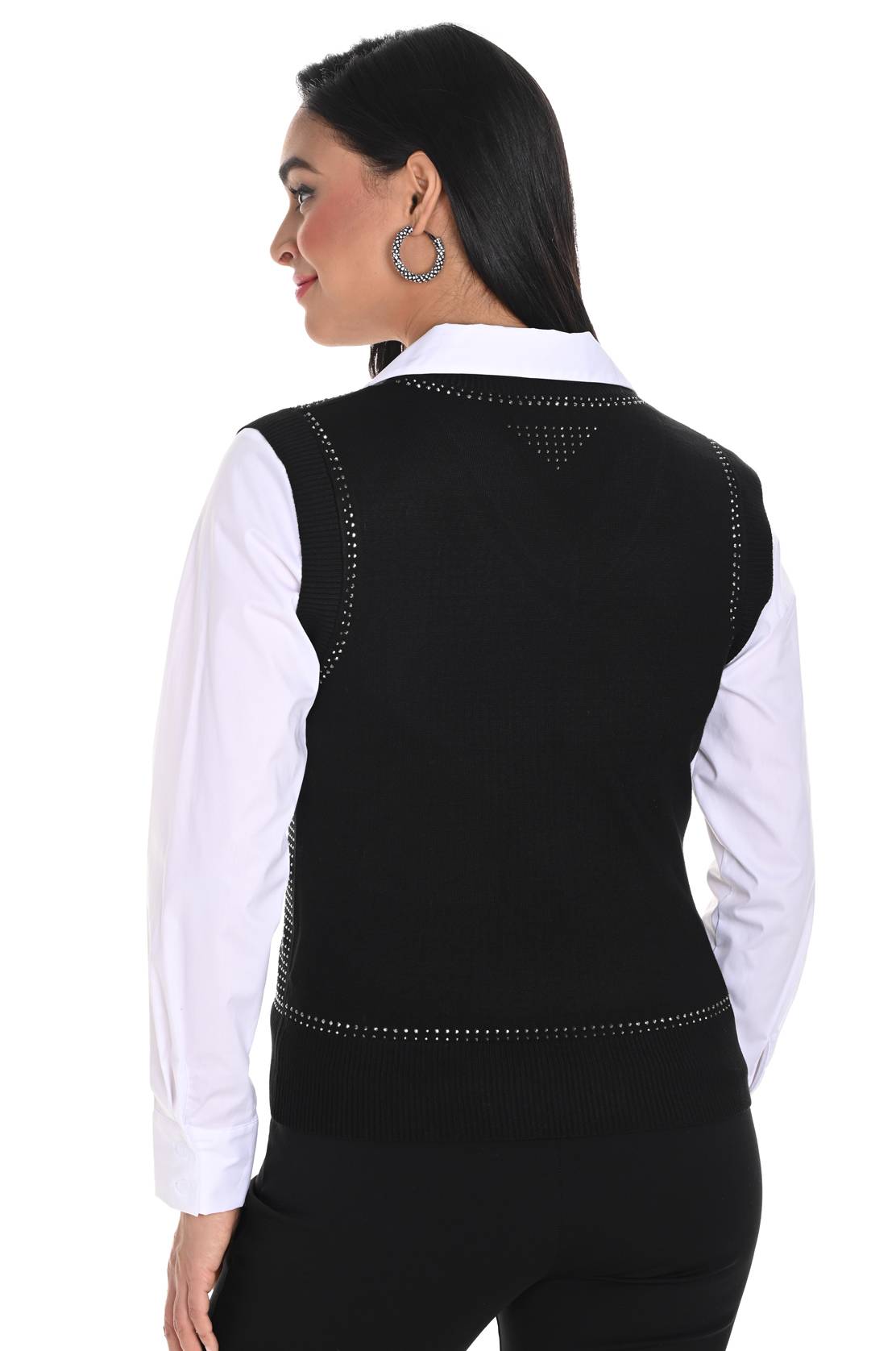 Frank Lyman GILET EN MAILLE SANS MANCHES Style #244673U