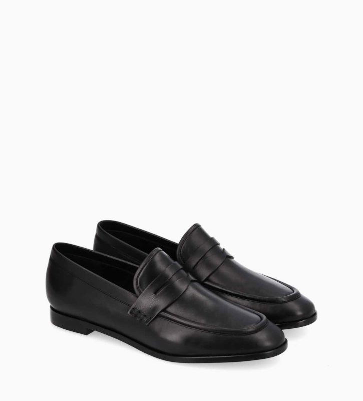 Free Lance Anaïs Mocassin Cuir De Veau Lisse Brillant Noir