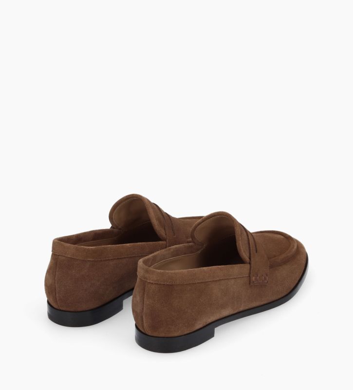 Free Lance Anaïs Mocassin Cuir Velours Brun