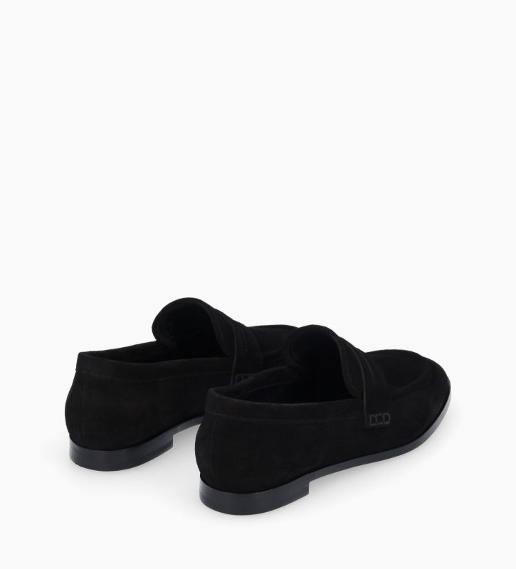 Free Lance Anaïs Mocassin Cuir Velours Noir