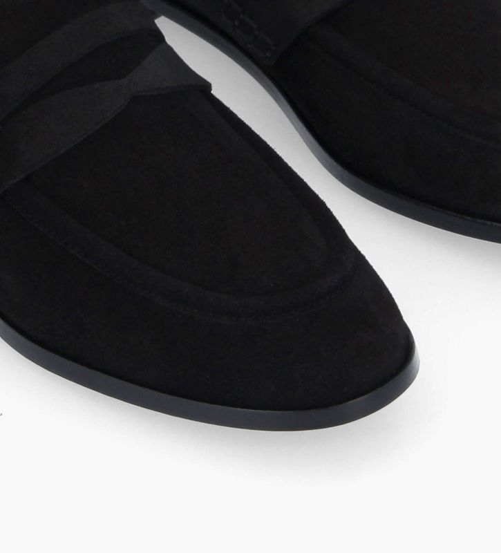 Free Lance Anaïs Mocassin Cuir Velours Noir
