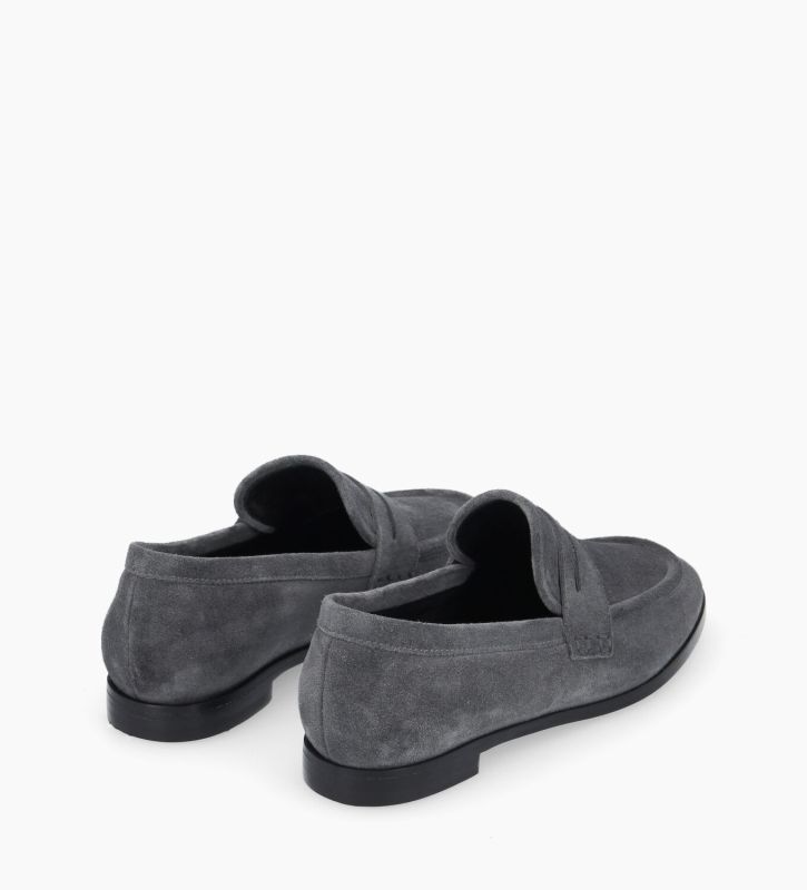 Free Lance Anaïs Mocassin Cuir Velours Stone