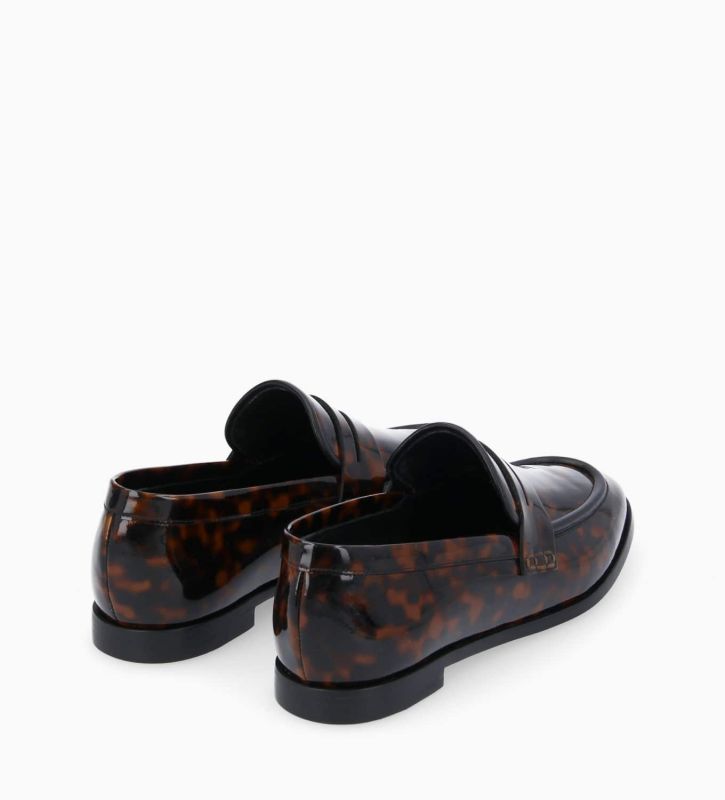Free Lance Anaïs Mocassin Cuir Vernis Turtle