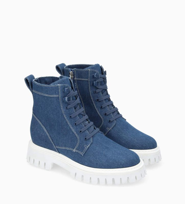 Free Lance Gisèle Boot Ranger à Zip Denim Jean