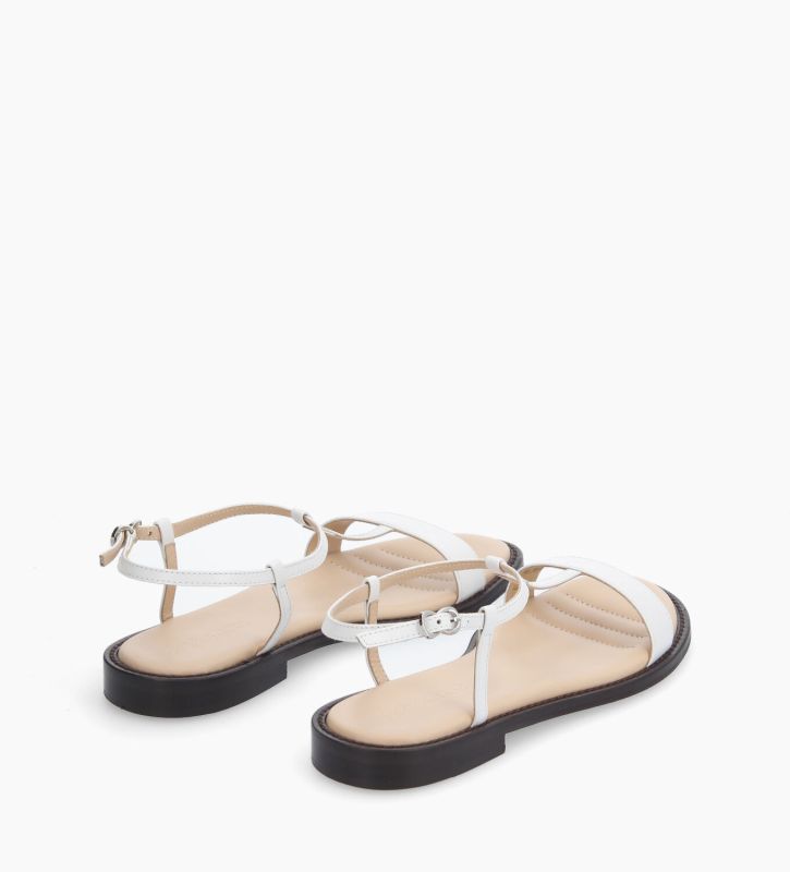 Free Lance Lita Salomé Cuir Lisse Blanc