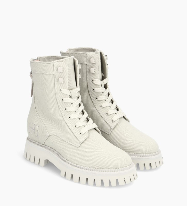 Free Lance Lucy Boot Ranger à Lacet Lin Beige