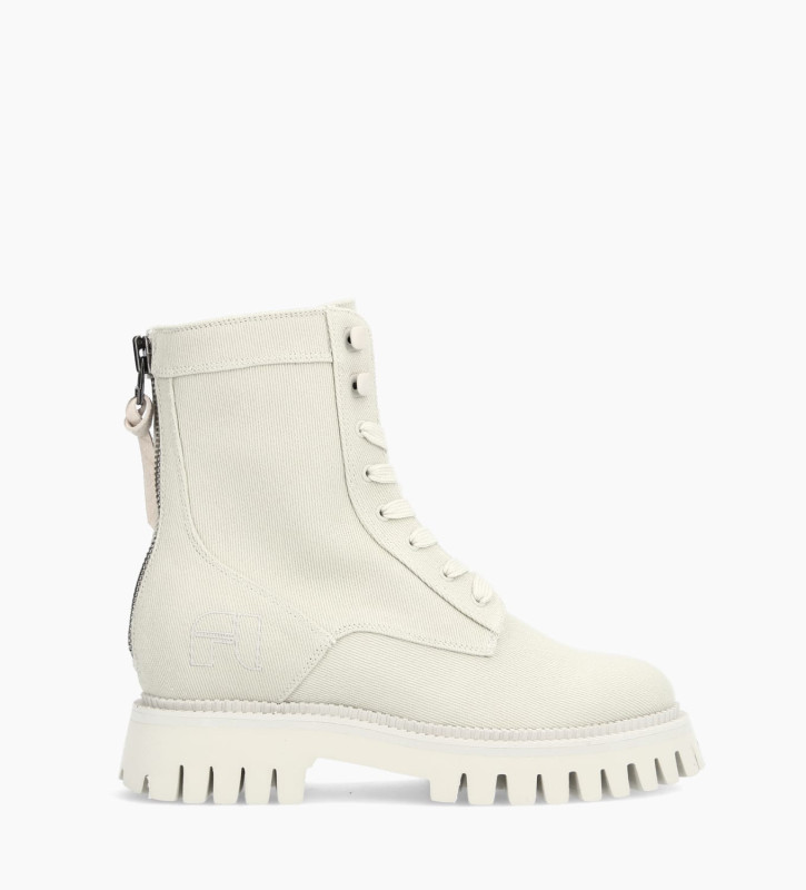 free lance Lucy Boot ranger à lacet Lin Beige