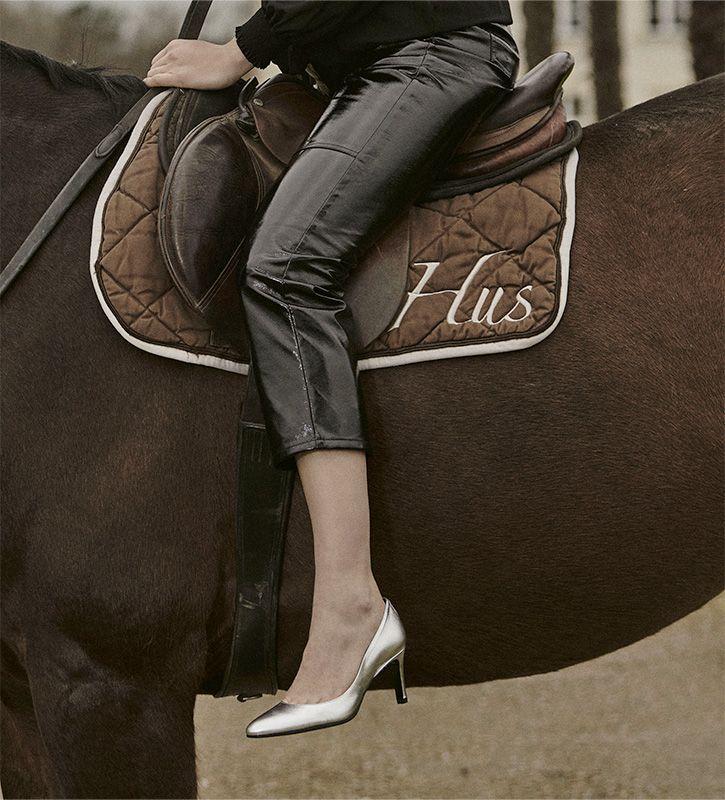 Free Lance Mirri 65 Escarpin Cuir Métallisé Argent