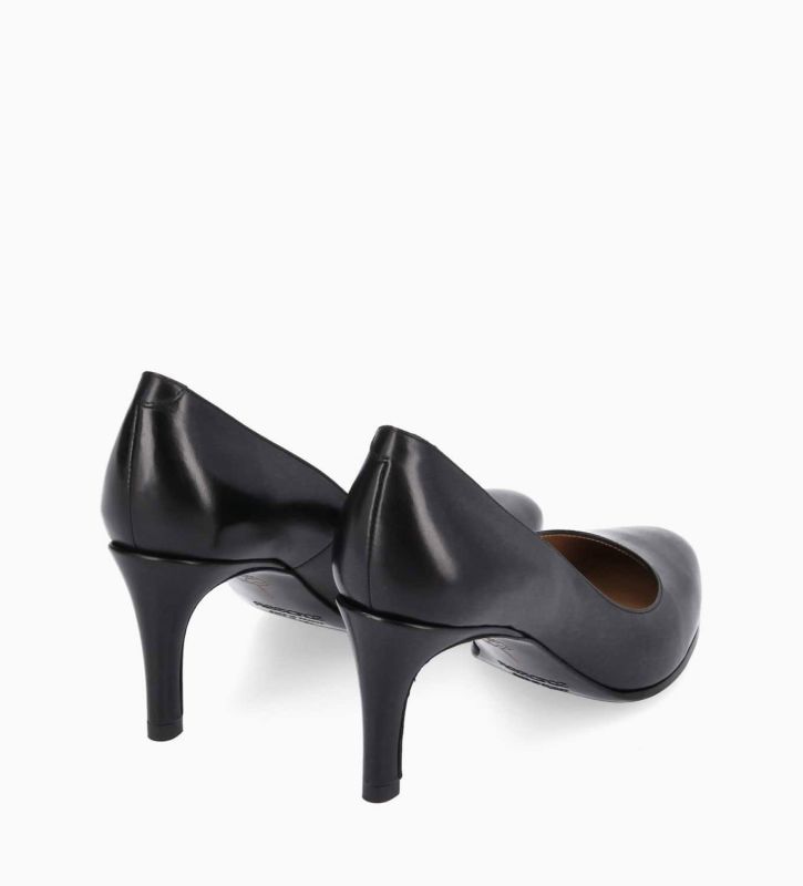 Free Lance Mirri 65 Escarpin Cuir De Veau Lisse Brillant Noir