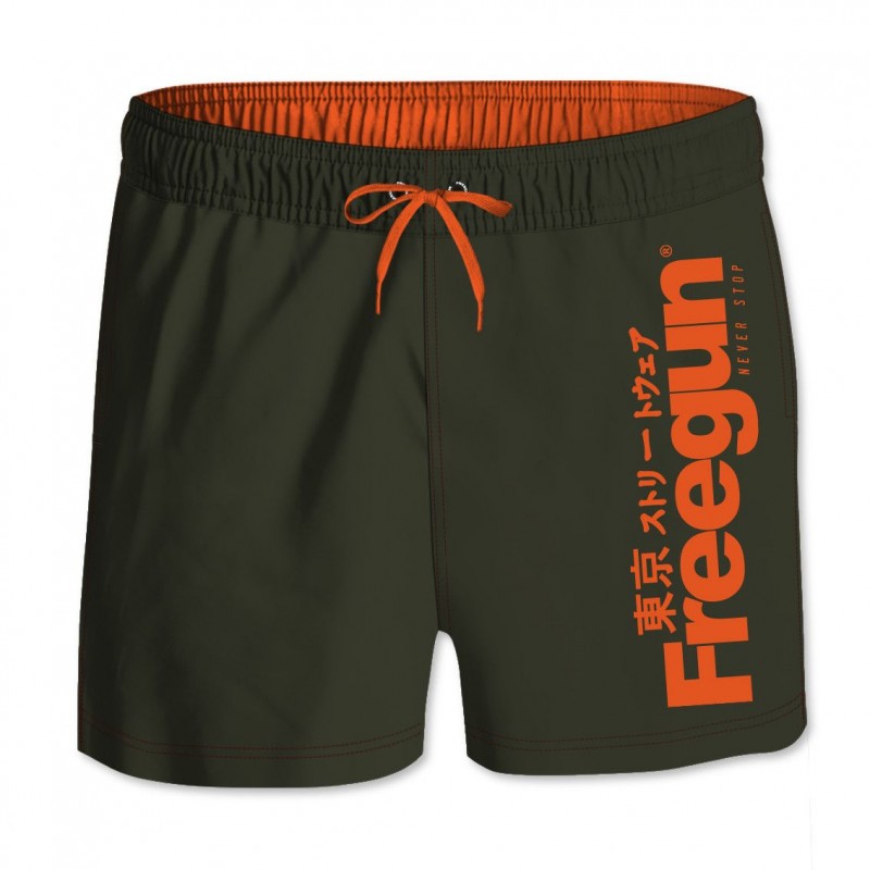freegun Boardshort Court Freegun garçon ceinture élastique Logo