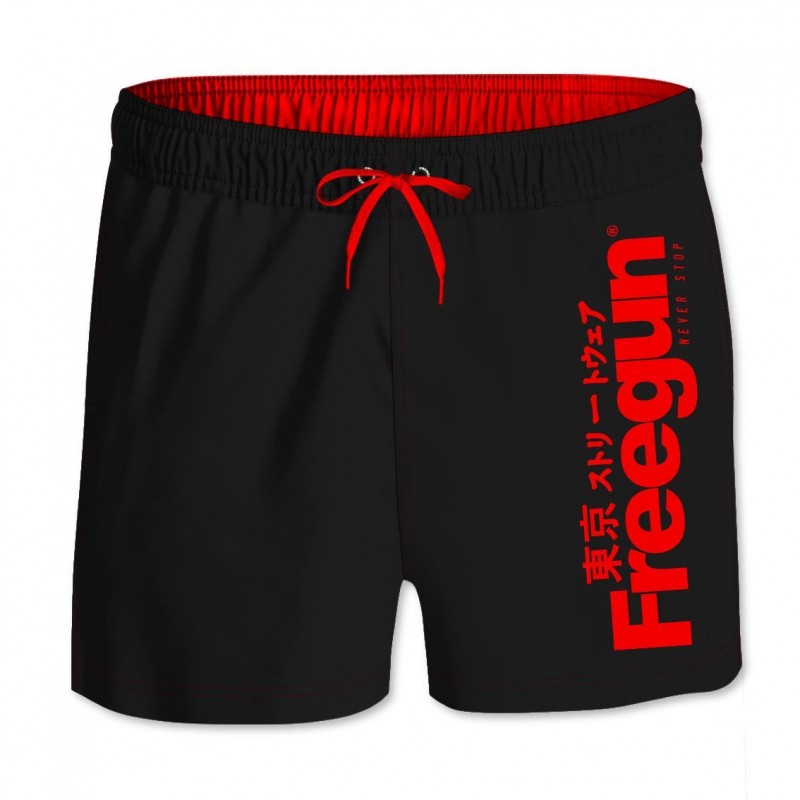 freegun Boardshort Court Freegun garçon ceinture élastique Logo