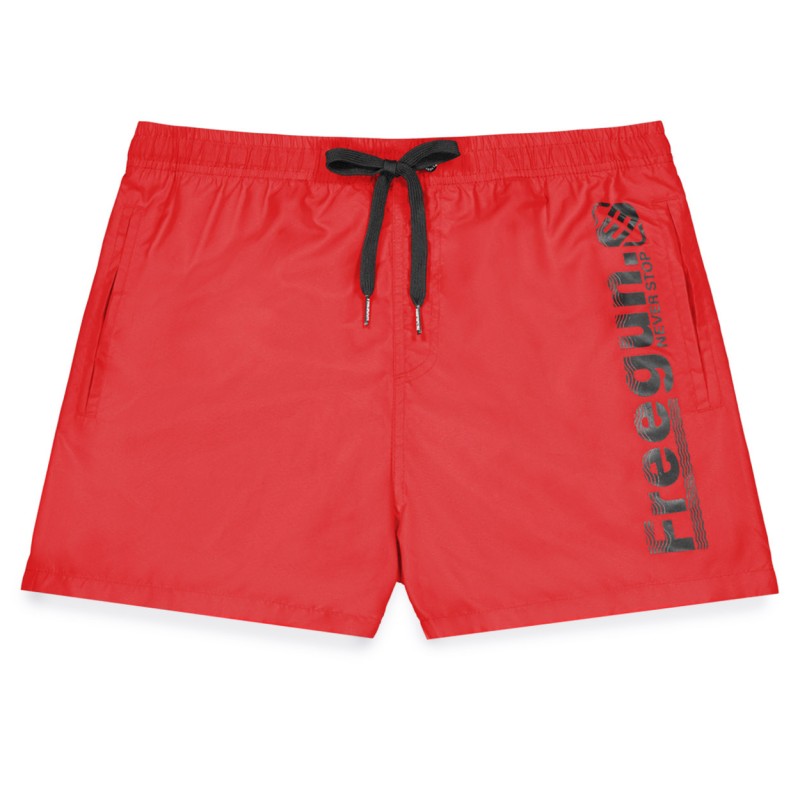 freegun Boardshort court garçon avec ceinture demi-élastiquée freegun Boardshort court garçon avec ceinture demi-élastiquée