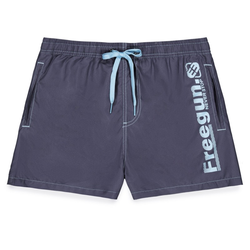 freegun Boardshort court garçon avec ceinture demi-élastiquée