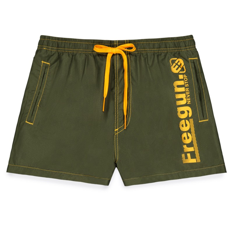 freegun Boardshort court garçon avec ceinture demi-élastiquée