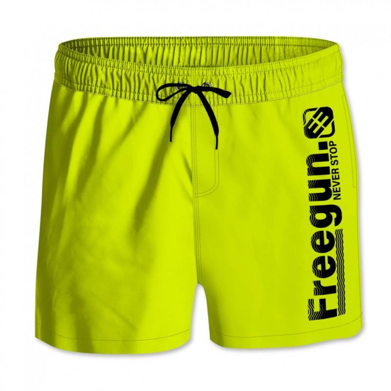 Freegun Boardshort Court Homme Ceinture Tout-élastiquée