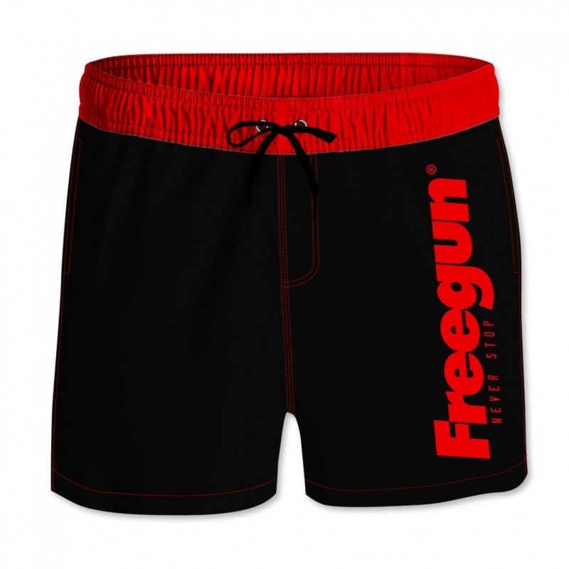 freegun Boardshort Freegun Court Freegun garçon ceinture élastique et colorée