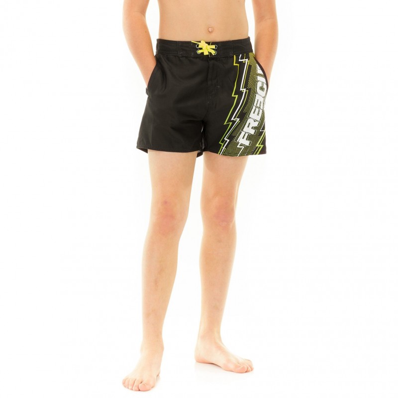 Freegun Boardshort Freegun Court Garçon Ceinture Demi-élastiquée Eclair
