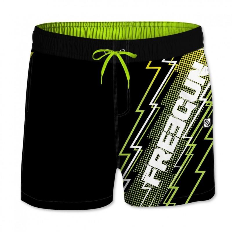 freegun Boardshort Freegun court garçon ceinture demi-élastiquée Eclair