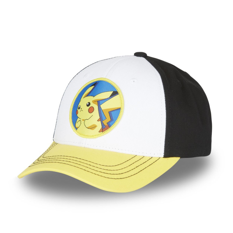freegun Casquette adulte baseball Freegun blanche fermeture snapback Pokémon Pikachu