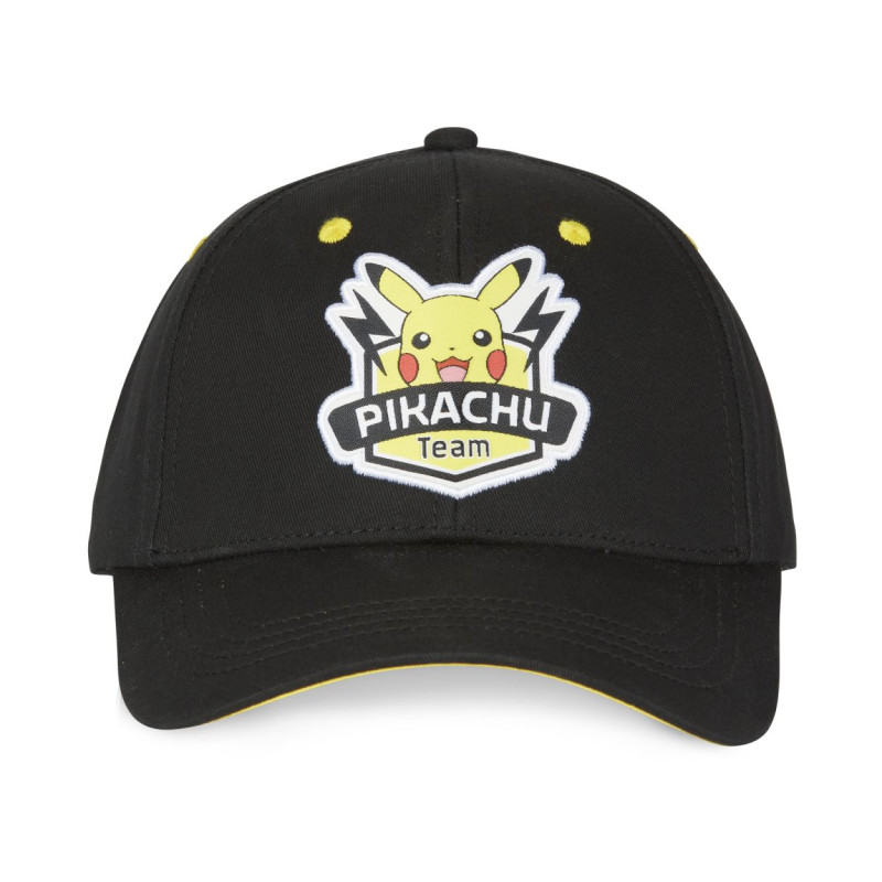 Freegun Casquette Adulte Baseball Freegun Noir Fermeture Snapback Pokémon Pikachu