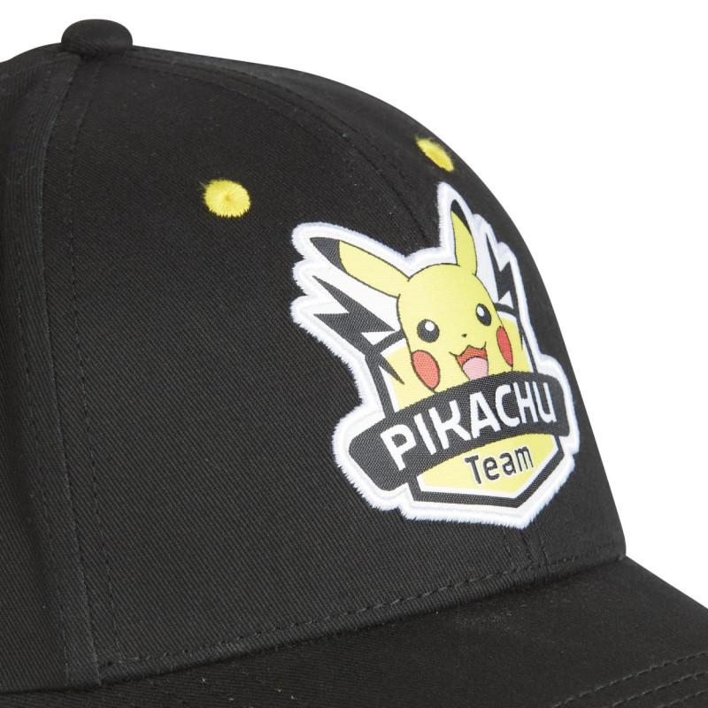 Freegun Casquette Adulte Baseball Freegun Noir Fermeture Snapback Pokémon Pikachu