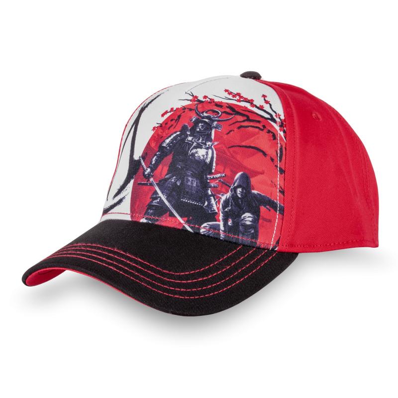 freegun Casquette Baseball Assassin's Creed Fujibayashi Naoe Yasuke Snapback - Rouge - Freegun