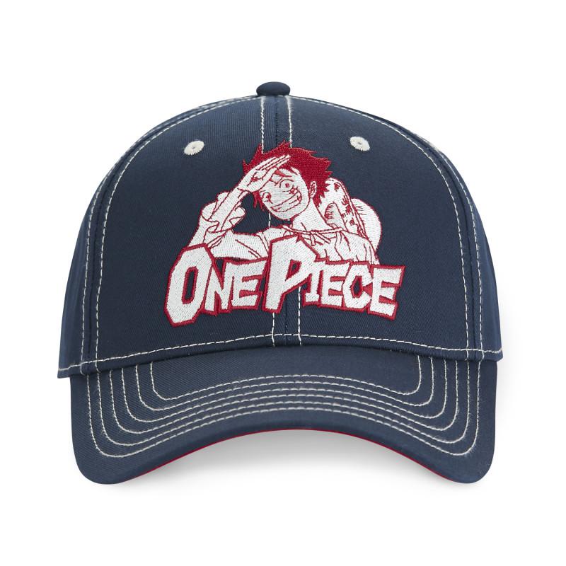 Freegun Casquette Baseball Enfant One Piece Luffy Snapback - Grise - Freegun