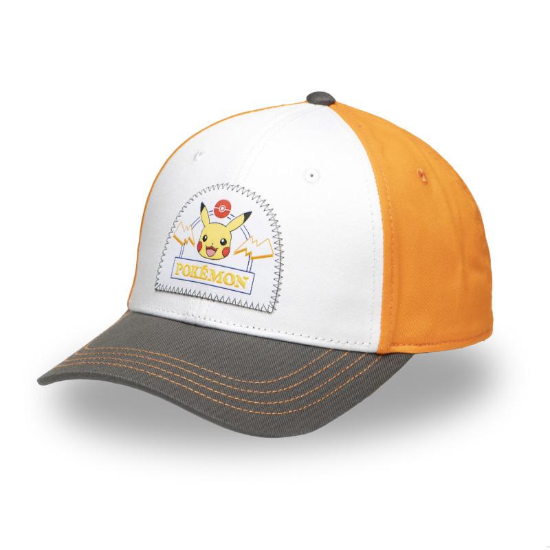 freegun Casquette Baseball Enfant Pokemon Pikachu Snapback - Orange - Freegun