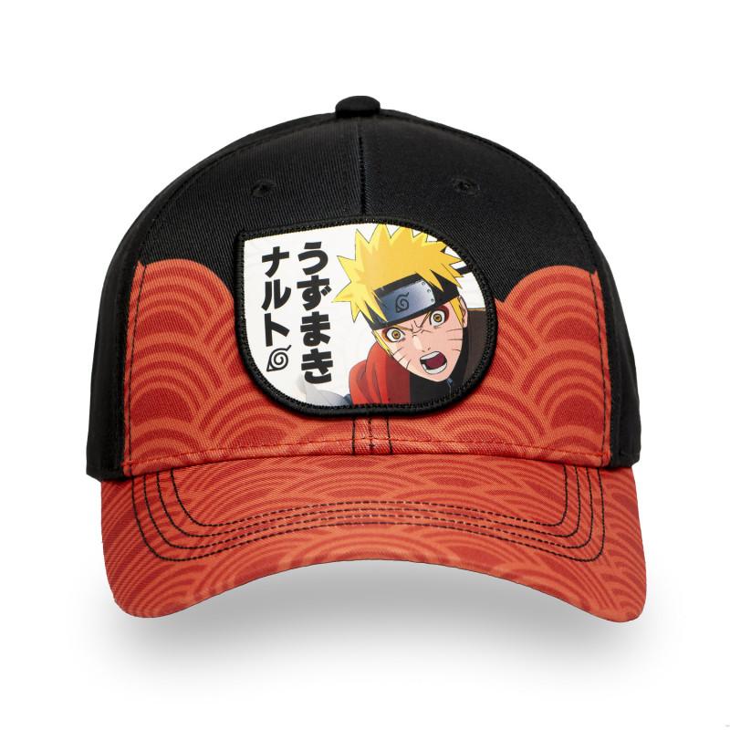 Freegun Casquette Baseball Naruto Shippuden Snapback - Orange Noire - Freegun