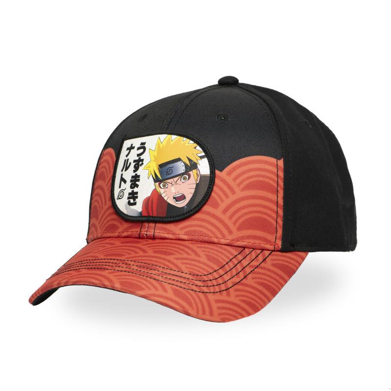 freegun Casquette Baseball Naruto Shippuden Snapback - Orange Noire - Freegun