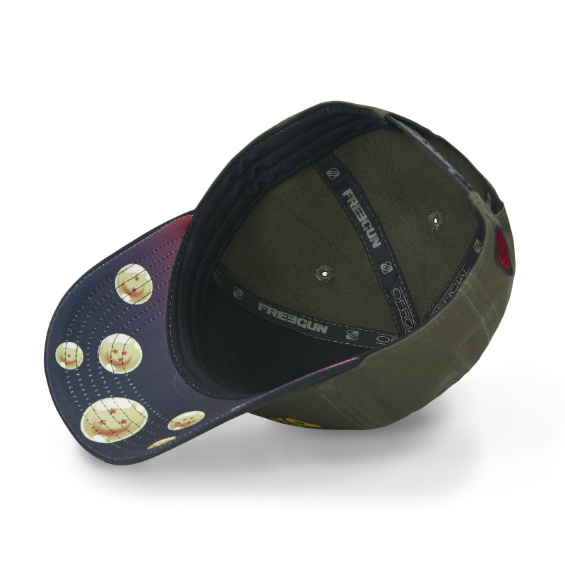 Freegun Casquette Baseball Verte Homme Dragon Ball Z Logo