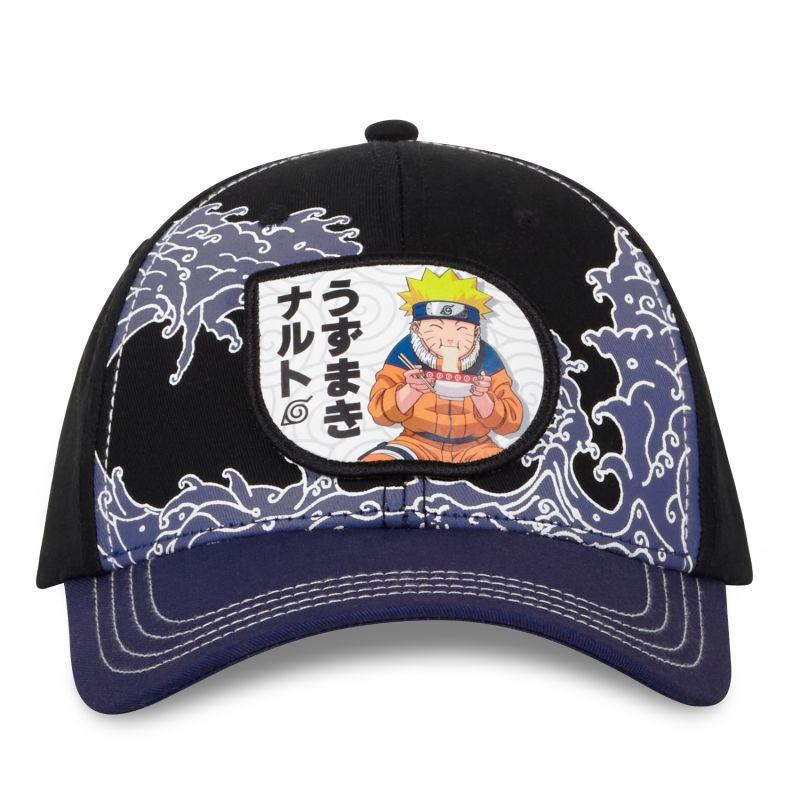 Freegun Casquette Enfant Snapback Noir Et Bleu Naruto Classic Ramen