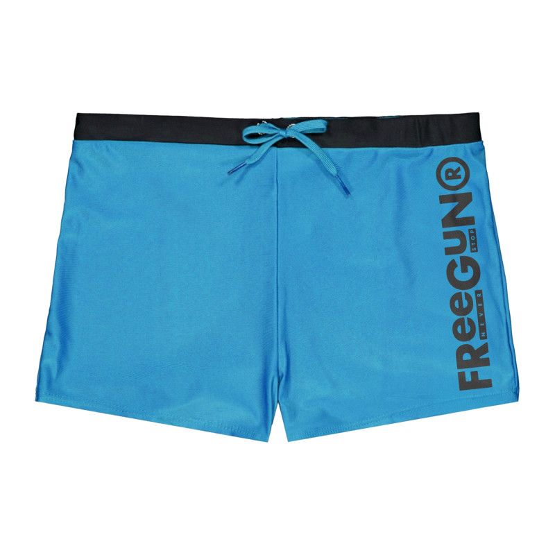 freegun Boxer de bain enfant Bleu Clair et Noir freegun Boxer de bain enfant Bleu Clair et Noir
