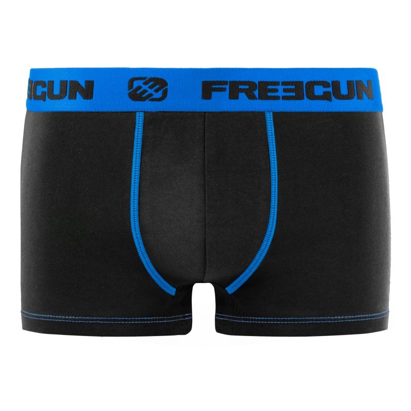 Freegun Lot De 4 Boxers Freegun Homme Coton Bleu